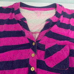 Lilly Pulitzer Dress Pink Black Size M